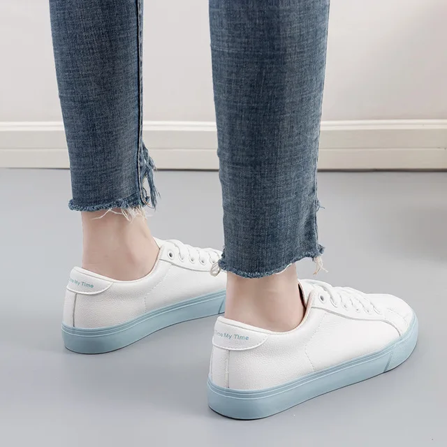 Ake Sia Chic/Женская Повседневная модная обувь из искусственной кожи на шнуровке Zapatos