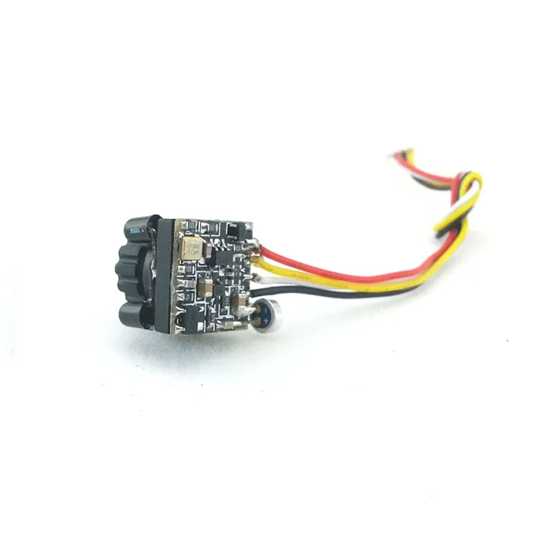 Имитационная камера 4 Светодиодный светильник 3 7 мм объектив HD 700TVL FPV мини Microfoon CCTV