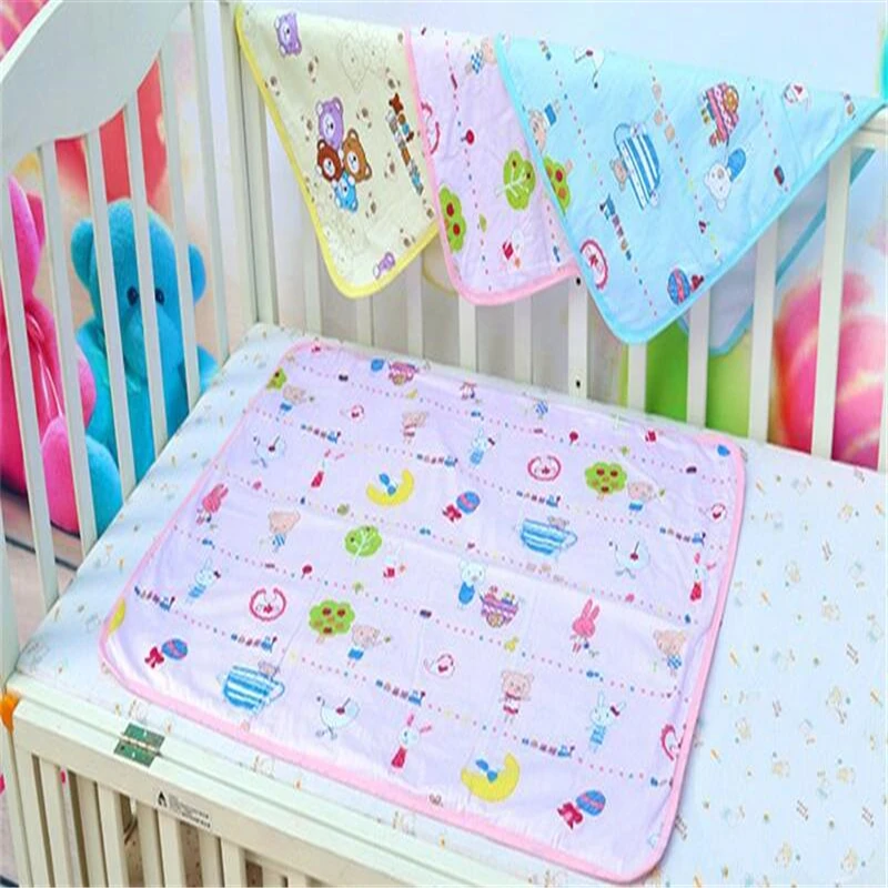 Хлопковый коврик для младенцев многоразовый дорожный моющийся подгузник