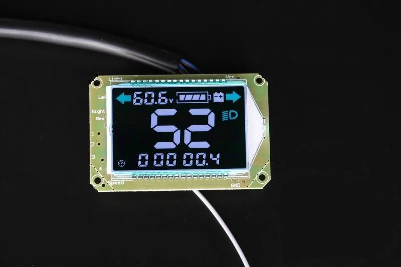 1 шт., EUCP Электрический велосипед lcd инструмент модификация обновление цвет метр Вольтметр Спидометр 48 в 60 в 72 в