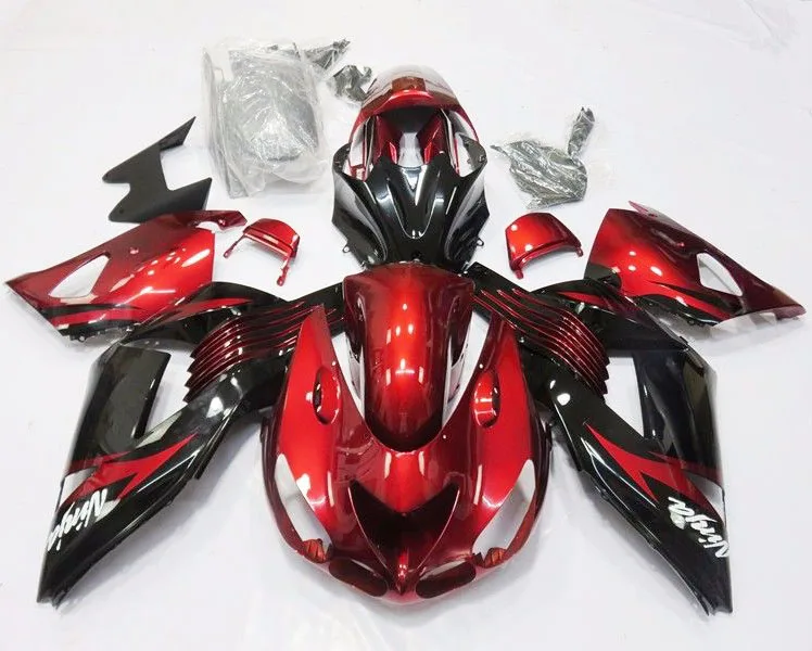 Style5 Инжекционный обтекатель антиблокировочной системы комплект кузов для Kawasaki Ninja ZX14R ZX14 ZZR1400 06-11 2006-2011 - Цвет: Style5