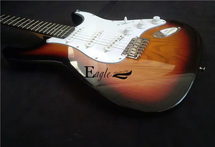 Орел. Бабочка Электрогитара Бас гитара Custom Shop ST из ясеня