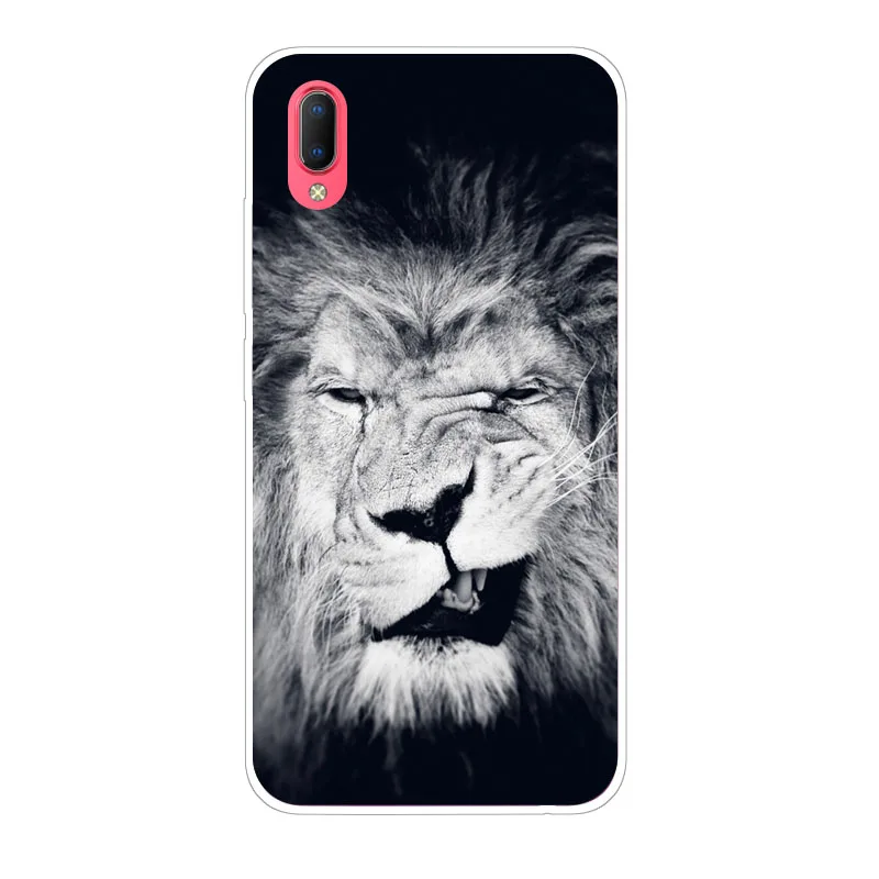 Vivo Y93S Y93 Case Silicon Fierce animals Painting Soft TPU Back Cover for Phone shell Coque Funda |