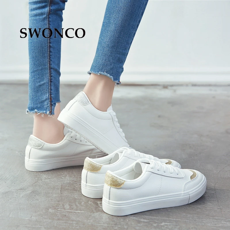 SWONCO/женские кроссовки на платформе; повседневные женские кроссовки на шнуровке; коллекция года; сезон весна-осень; женские кроссовки на массивном каблуке; женская модная обувь