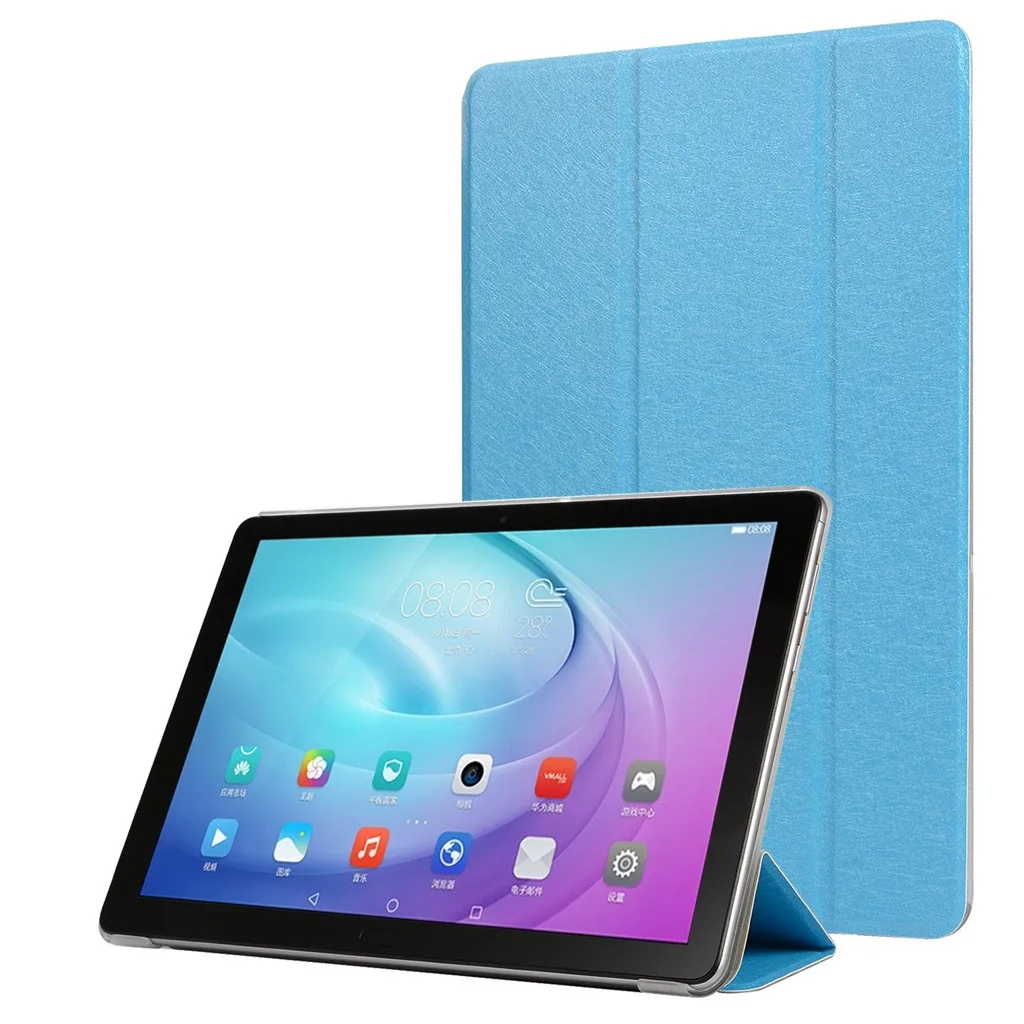 Mosunx чехол для Samsung Tab A 10 дюймов планшет тонкий умный книжка флип подставка 515