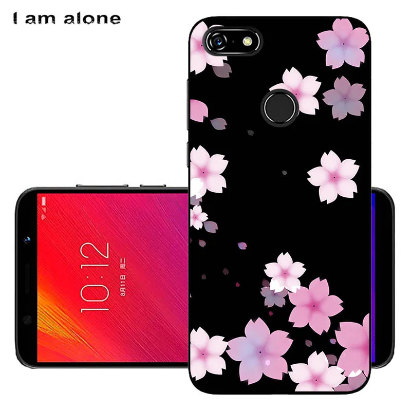 Чехлы для телефонов I am alone для lenovo A5, 5,45 дюймов, ТПУ, модные, милые, цветные, с рисунком, чехлы для мобильных телефонов lenovo A5