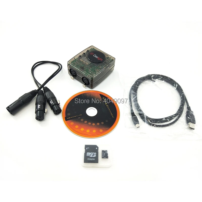 DVC4 GZM Das светильник виртуальный контроллер DMX USB светильник ing интерфейс для дискотеки DJ сценический светильник USB светильник ing интерфейс