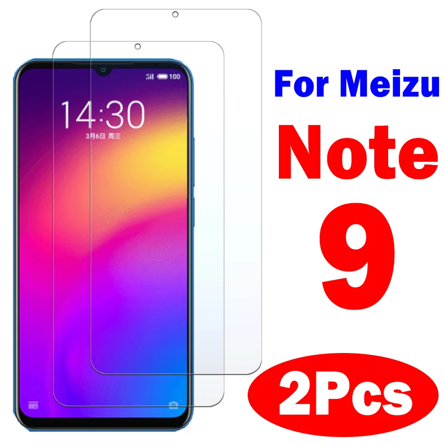 2 шт. Защитное стекло для meizu note9 note 9 Защитная пленка экрана mei zu maizu maisie not9 9not
