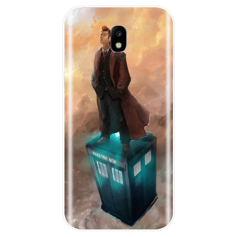 Чехол для телефона из мягкого силикона и ТПУ Tardis Box Doctor Who чехол Samsung Galaxy J3 J4 J6 J8 2018 J5