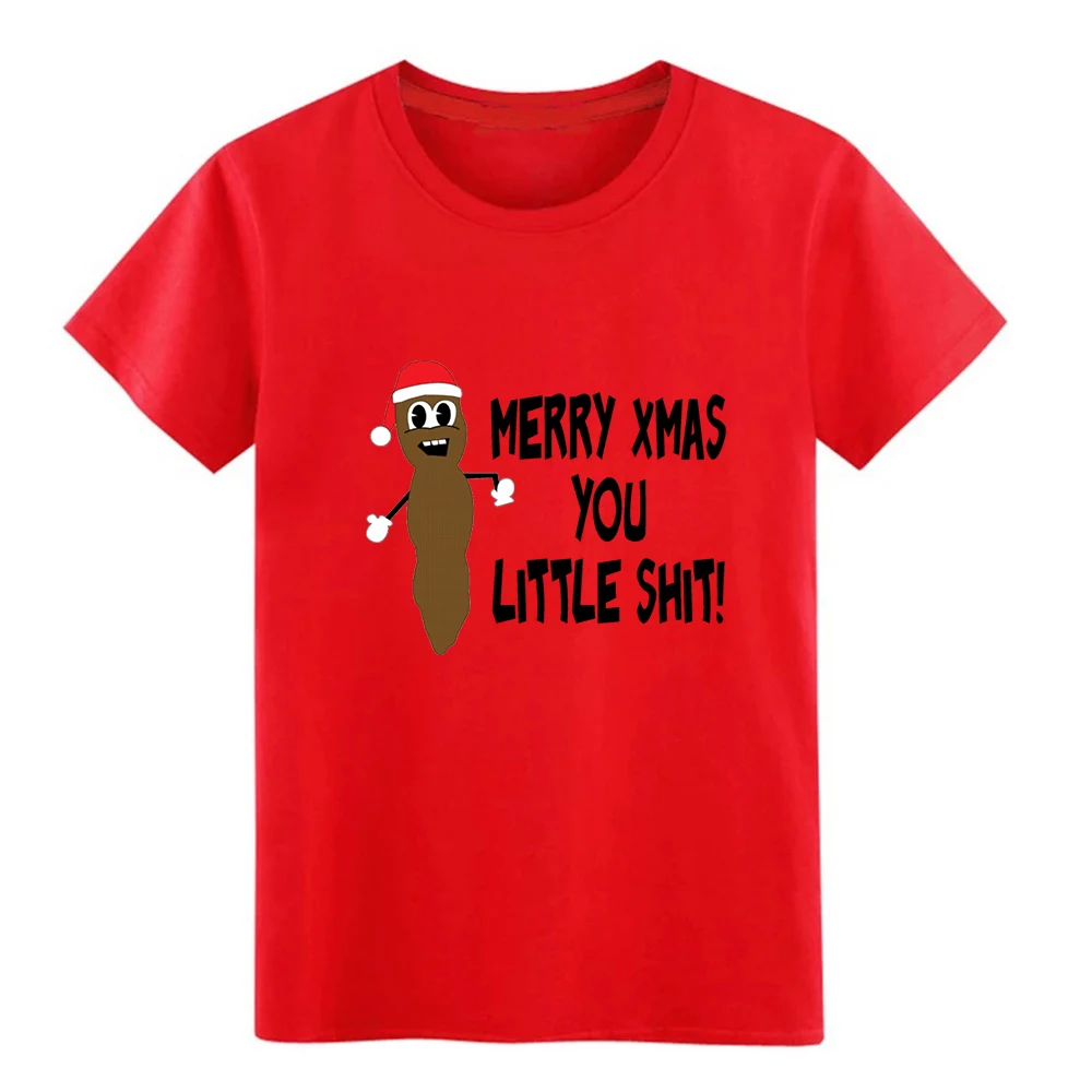 Футболка с коротким рукавом и надписью merry christmas you little shit европейский размер S-3xl