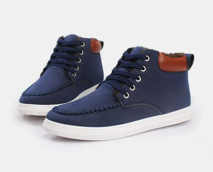 2017 Hot-selling Spring Winter footwear Warm Boots Velutinous Thermal Liner Snow Men Shoes Ankle |