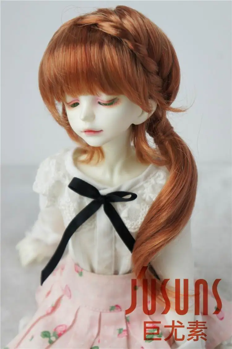 JD188 1/6 1/4 модные BJD химическое мохер кукла парики Фрага длинный парик 6 7 дюймов 8 для