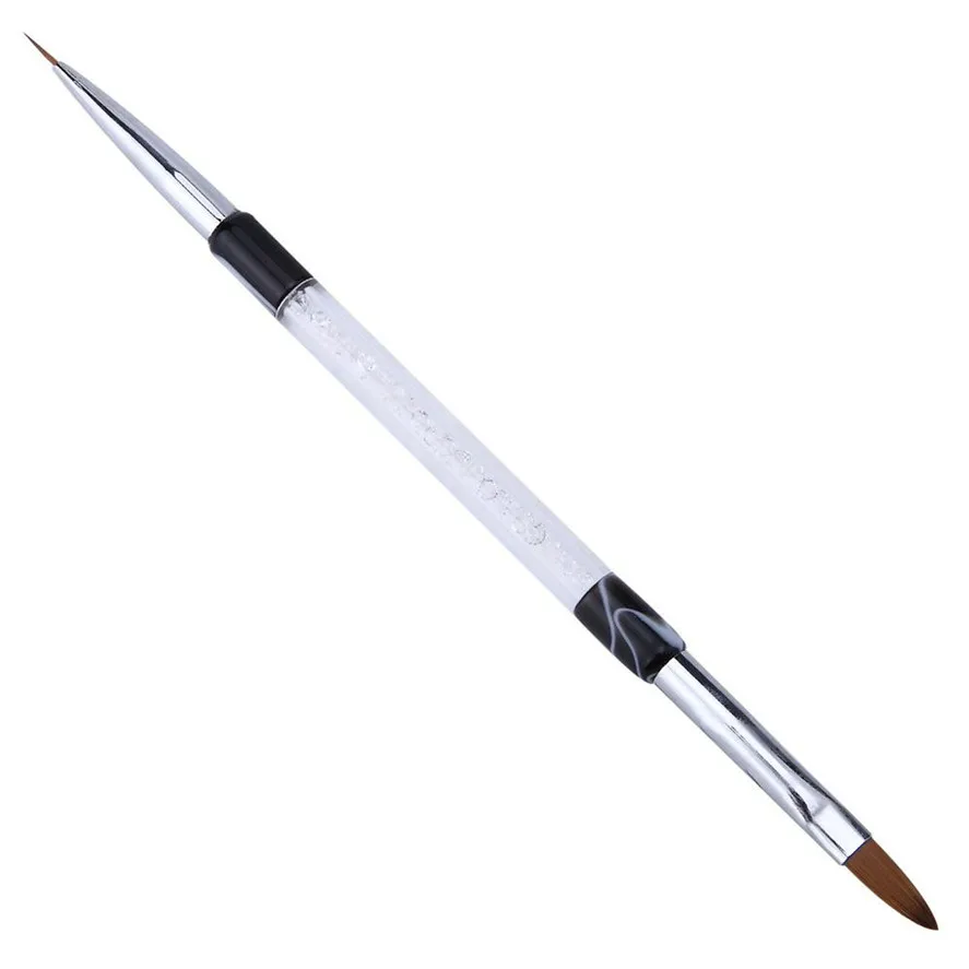 Кисть для рисования ногтей 1 шт. прозрачные сверлильные стержни украшения