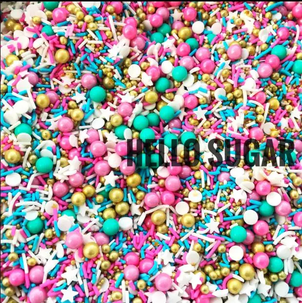 HelloSugar Тиффани Роскошные смешанные сахарные бусины 25 г INS Ветер День Рождения