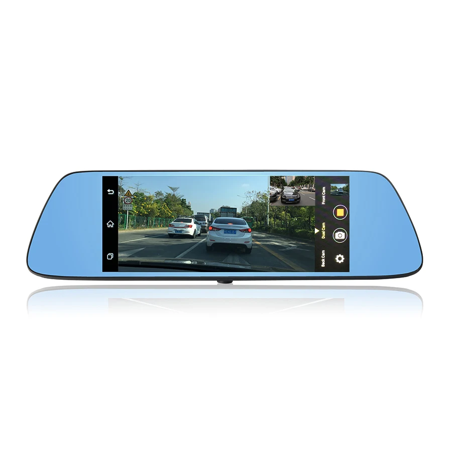 Udricare 7 дюймов Android GPS навигации видеорегистратор Регистраторы HD 1080 P Bluetooth телефон