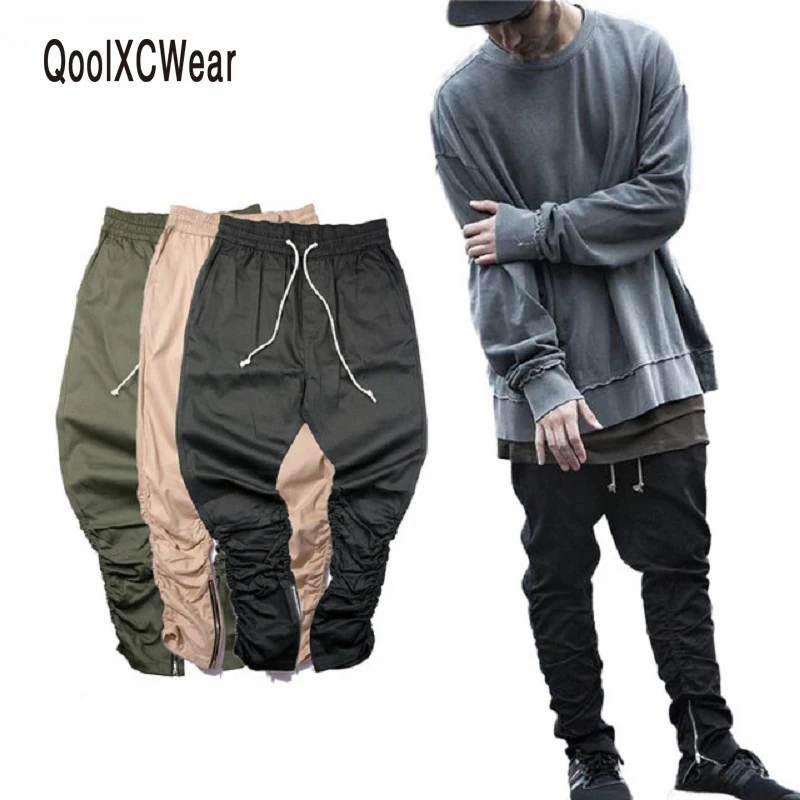 Мужские брюки джоггеры QoolXCWear облегающие повседневные байкерские в стиле хип хоп