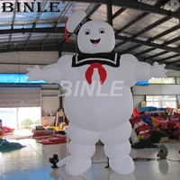 cheap price 4m 13fth giant halloween inflatable ghostbusters outdoor advertising inflatable marshmallow man with air blower