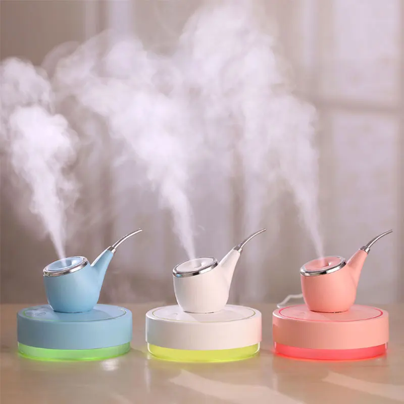 

Creative Smoke Pipe Humidifier Exotic Night Light USB Home Mini Humidifier USB Smoke Pipe Humidifier For Office Room Car