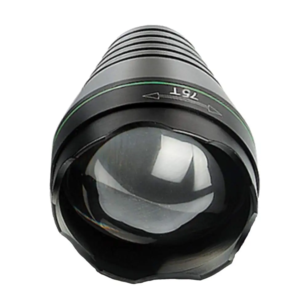 UniqueFire 75 мм выпуклая линза регулируемый фокус головки крышки для UF-1508 XML/XRE/IR 850nm/940nm светодиодный фонарик