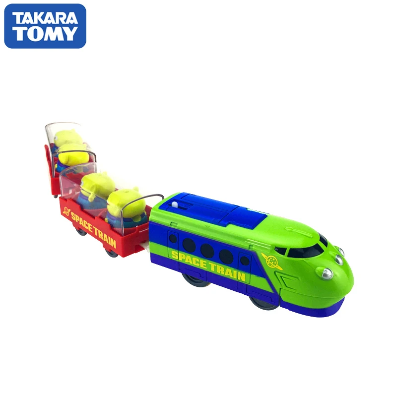 Takara Tomy disney Pixar Dream Railway Plarail инопланетное пространство поезд моторизованный Набор
