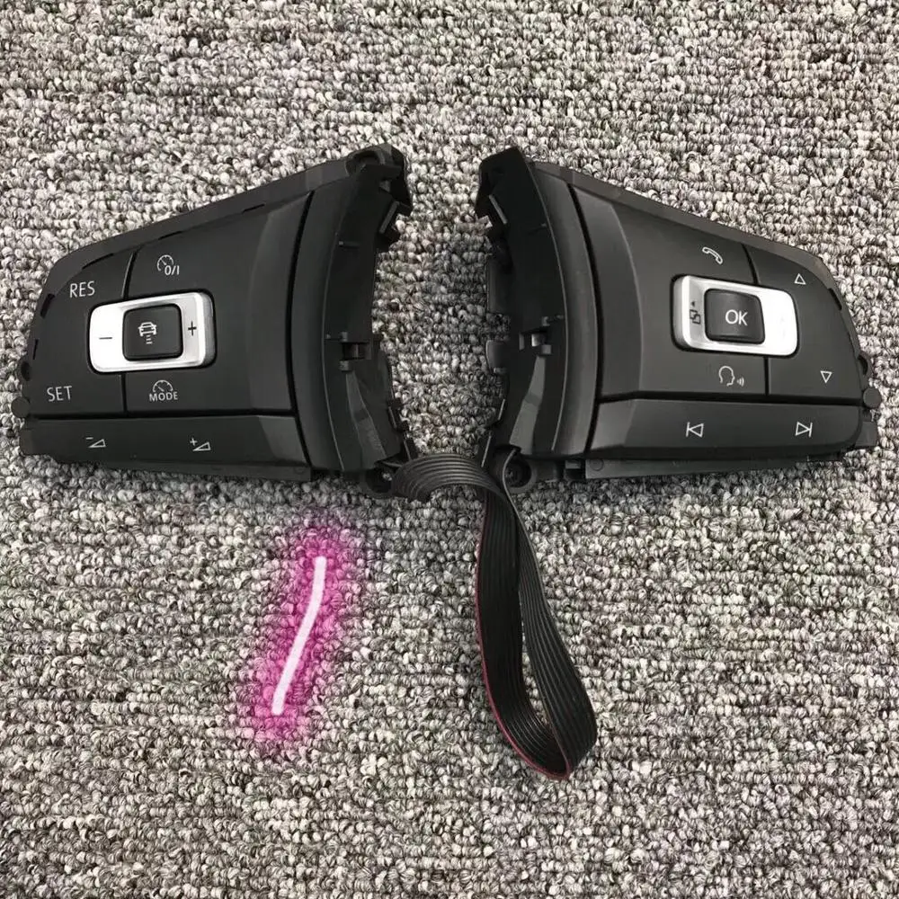 Многофункциональные кнопки на руль для Vw Golf 7 Passat B8 5G0 959 442 S GTI GT GTD R Rline GLI Sharan