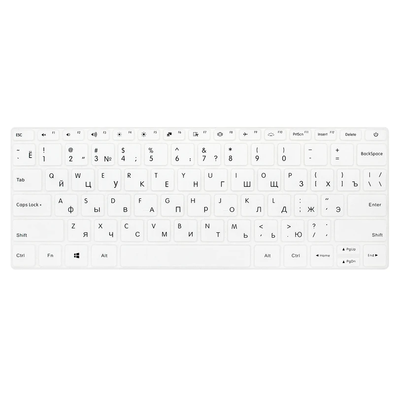 Силиконовый чехол для русской клавиатуры Xiaomi Mi Notebook Air 12 5 13 3 Pro 15 6 Защитная пленка