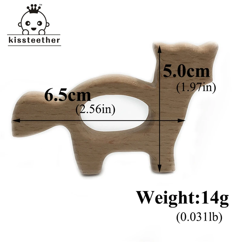 Детский Прорезыватель для зубов из натурального бука baby teether baby wooden teetherbaby teether wood