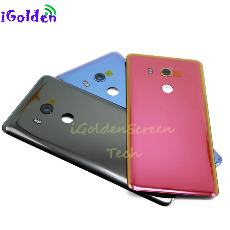 5 99 &quotдля HTC U11 EYEs крышка батареи Задняя стеклянная дверь корпус чехол для с