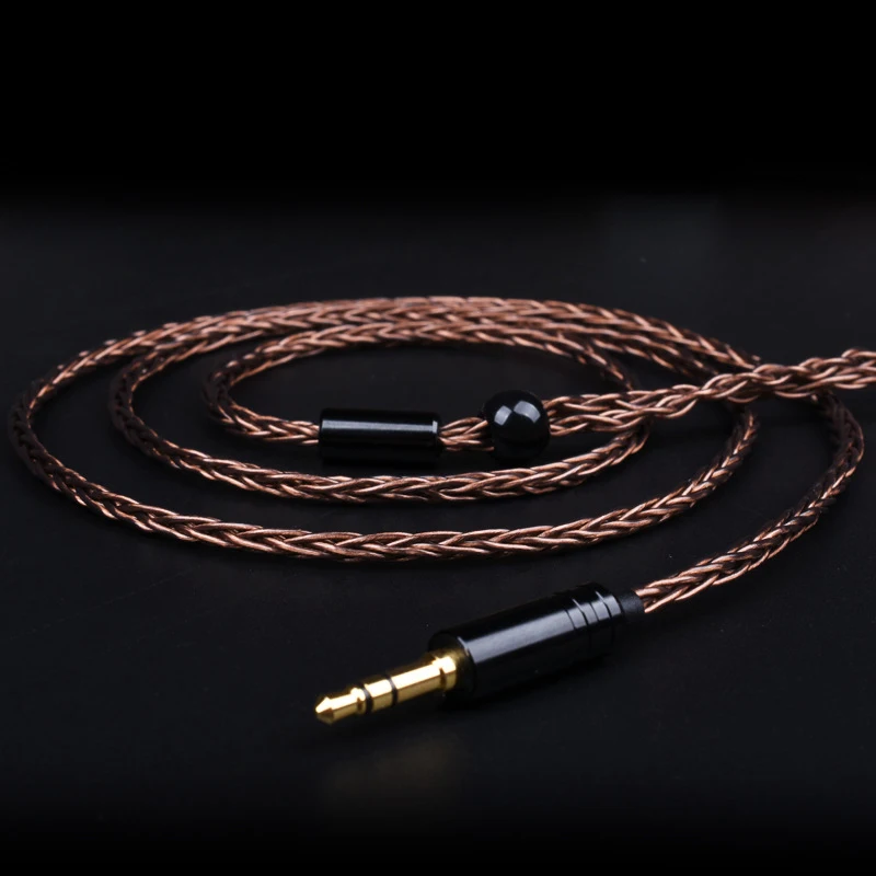 3 5 мм 8 Core DIY A2DC кабель для ATH E40 LS70 LS50 LS200IS E70 CKR100 CKS100is наушники серебряное покрытие