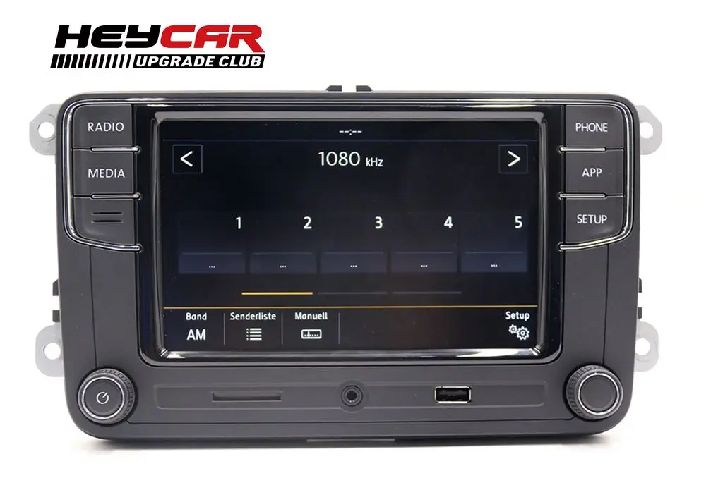 Немецкая версия RCD330 Plus CarPlay радио для VW Golf 5 Jetta MK5 MK6 CC Tiguan Passat B6 B7 Polo 6RD 035