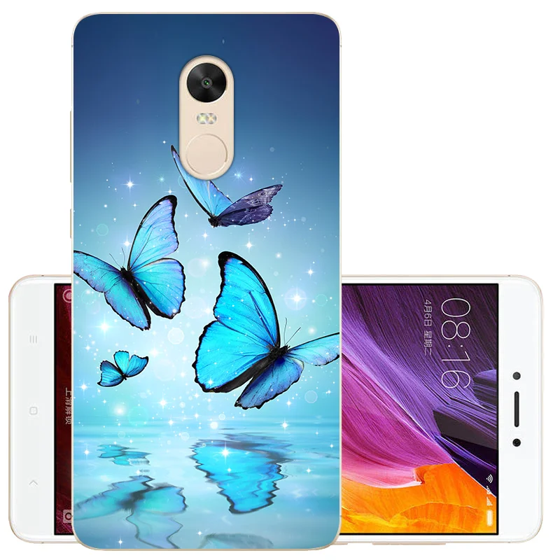 Чехол-накладка для Xiaomi Redmi Note 4 5 дюйма мягкий ТПУ чехол версия 4G + 64G Note4 силиконовый