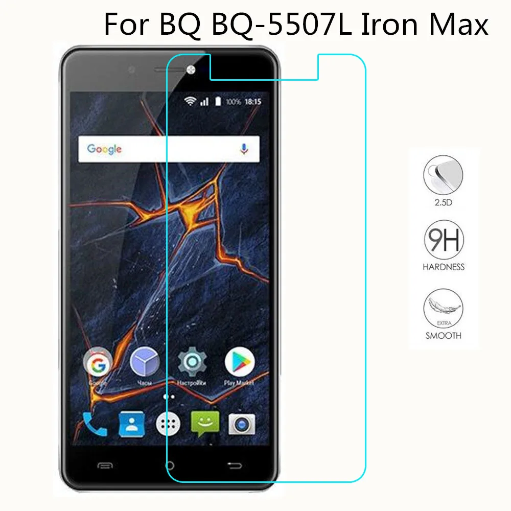 Защитная пленка для BQ Новая защитная телефона Iron Max 5507L закаленное стекло