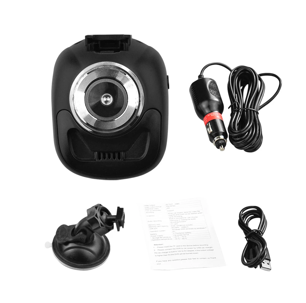 Wetowe S1 мини видеорегистратор 1080 P g-сенсор автомобильная камера с широкоугольным