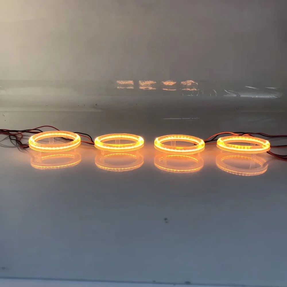 RQXR противотуманная фара вождение свет в сборе для Mazda 2 demio cob angel eye светодиодные дневные ходовые огни сигнал поворота