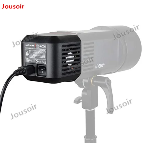 Адаптер источника питания Godox AC26 AC с кабелем для внешней вспышки AD600PRO CD05