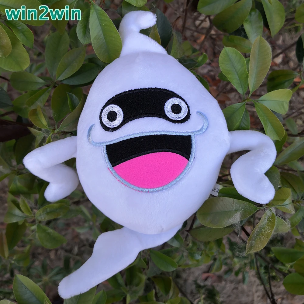 Yo kai Yokai плюшевые часы 20 см Kawaii Komasan Whisper Blue/Red Jibanyan игрушки мягкие животные кукла