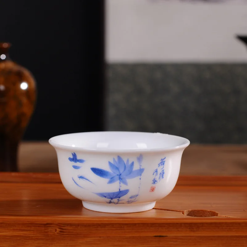 Новый год 1 шт 50 мл керамический Tureen высокое качество чайная чашка чайный набор