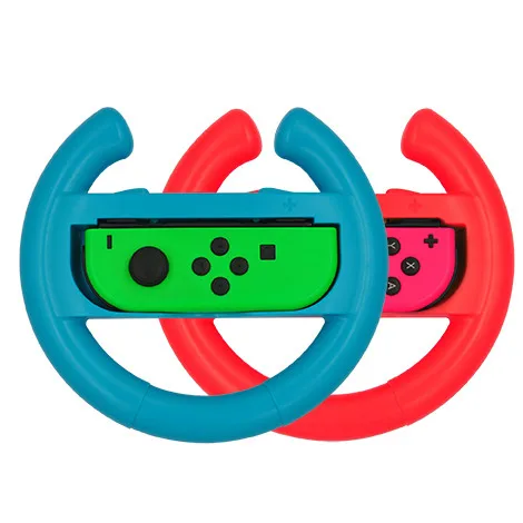 Новинка 2 шт. Гоночное Рулевое колесо для Nintendo Switch дистанционное управление