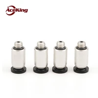 miniature threaded straight joint poc pc030406 m3 m5 m601 miniature air pipe joint round direct air nozzle quick joint