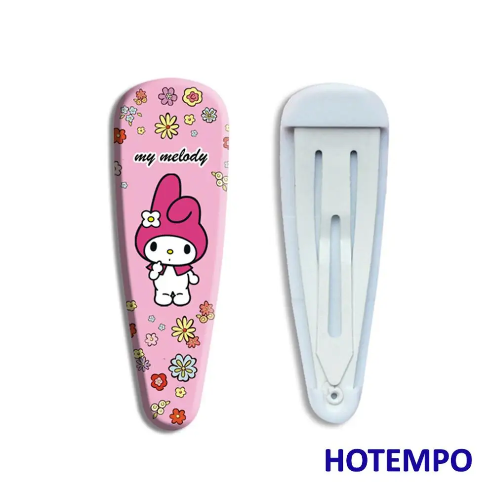 Япония мультфильм Милая Мелодия Cinnamoroll куроми помпон Keroppi Сэм двойное детство Kawaii шпильки заколка для волос для девочек подарок для детей - Цвет: UVFJ-MLD-PK-2P