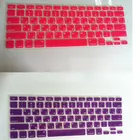 Русская силиконовая наклейка на клавиатуру США, Защитная пленка для apple MacBook Pro air 13 15 17 для Mac air 13 дюймов