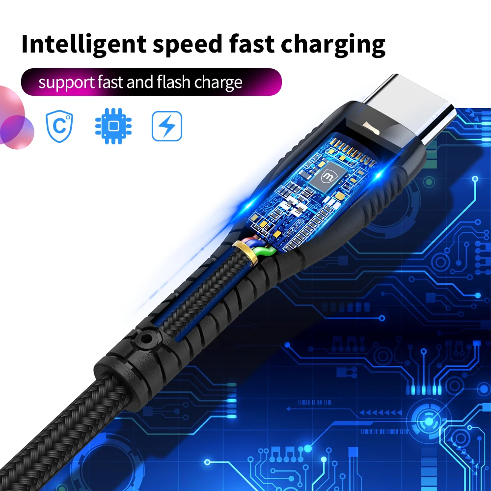 Кабель Marjay USB Type-C для Samsung Galaxy S10 S9 S8 Plus Xiaomi 3A Быстрая зарядка | Мобильные телефоны и