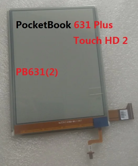 6 дюймов Lcd Экран дисплей с Подсветка для карманной книги 631 Plus Touch HD 2 PB631(2) чтения