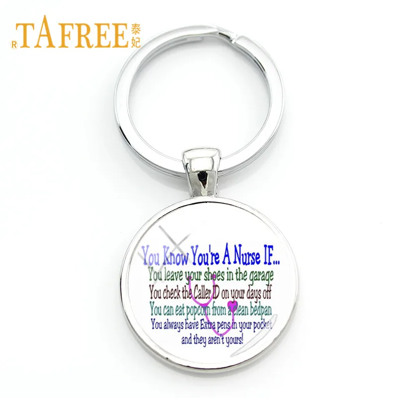 Подарок на день медсестры TAFREE брелок для ключей ювелирные изделия студентов