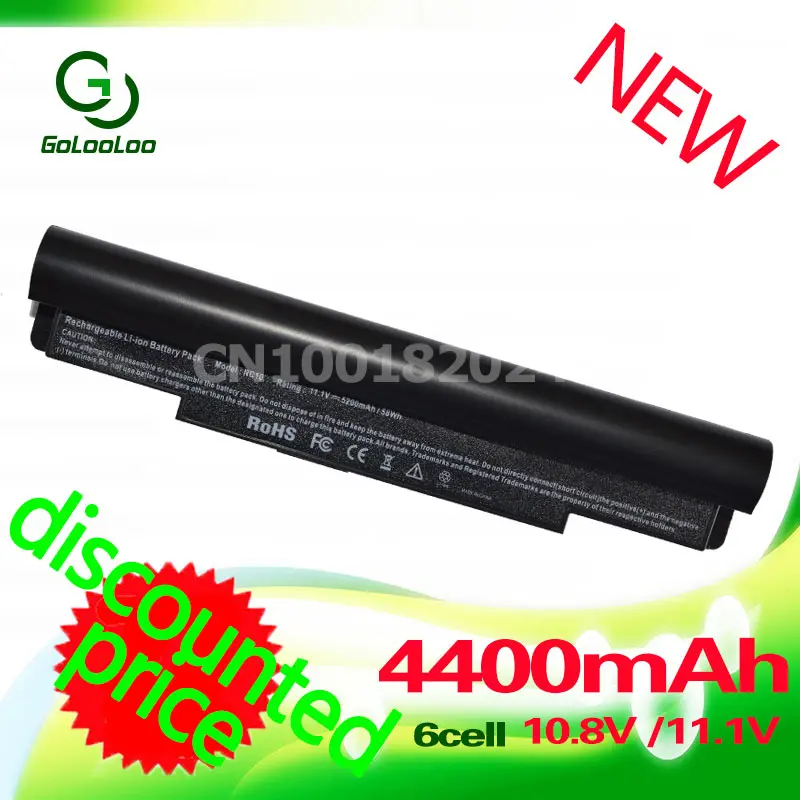 

Golooloo 4400 мА/ч, Батарея для samsung N110 N120 N510 NC10 ND10 N130 N135 AA-PB6NC6E AA-PB6NC6W AA-PB8NC6B AA-PB8NC8B PL8NC6W