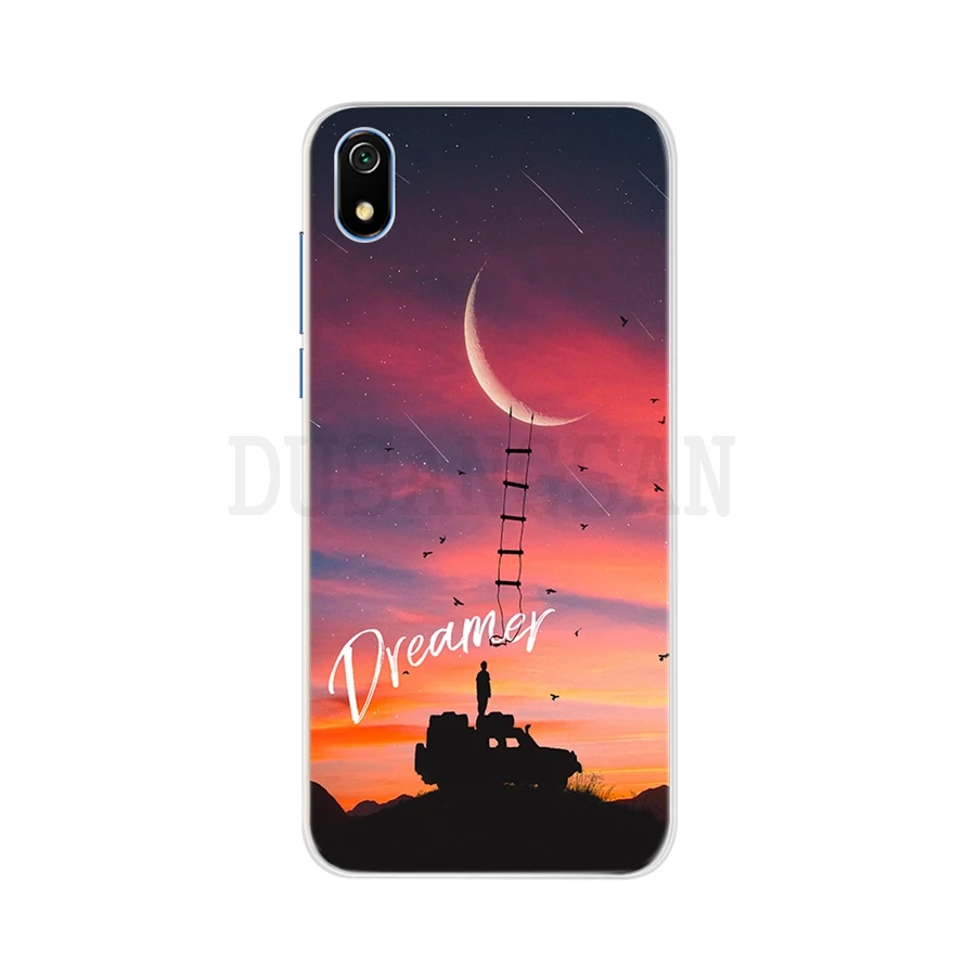 Абрикосовый Чехол для Xiaomi Redmi 7A, чехол, силиконовый чехол для телефона, для Xiaomi Redmi 7A A7, чехол, карамельный чехол, чехол для Xiaomi Redmi 7A - Цвет: Абрикосовый
