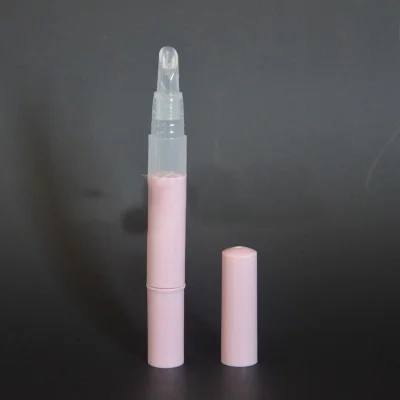 3ml Pink 3 мл 5 мл 50 шт./лот пустые косметические многоразовые ручки, высококачественный контейнер для крема для области вокруг глаз, элегантная одноразовая алюминиевая бутылка для блеска для губ - Цвет: 3ml Pink