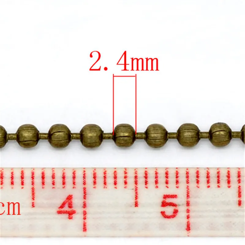 DoreenBeads гладкие цепочки из бронзового тона фурнитура 2 4 мм 10 м (B10830) yiwu|chain saws best