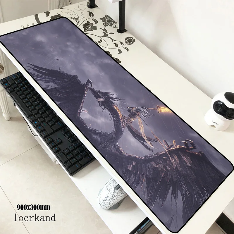 Dark souls mats 900x300x3 мм крутая новая игровая коврик для мыши большая клавиатура Коврик