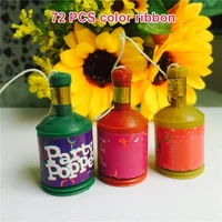 72pcs assorted colourful party poppers celebration new year wedding birthday party tn99